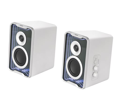 Edifier Blanc Enceinte Pc Haut-Parleur Actif Du Bureau Qr30 - Image 3
