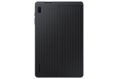 Samsung EF-RT730 - Achterzijde behuizing voor tablet - polycarbonaat, thermoplastic polyurethaan (TPU) - zwart - voor Galaxy Tab S7 FE