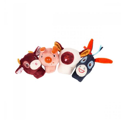 Jeu d'éveil Lilliputiens Ferme Marionnettes à doigts