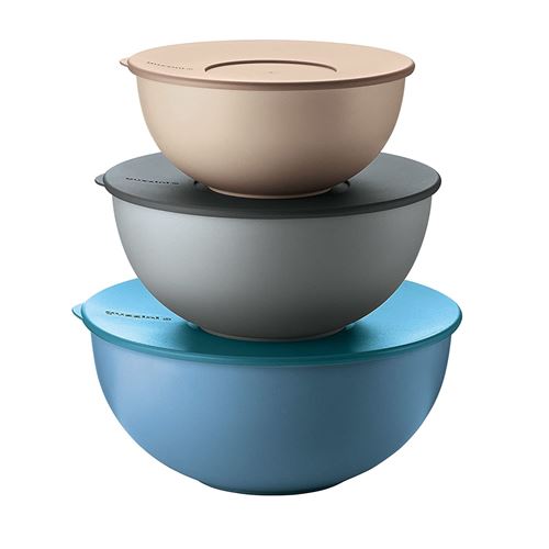 Cuisine art de la table Guzzini Lot de 3 bols de pr&eacute;paration 28CM