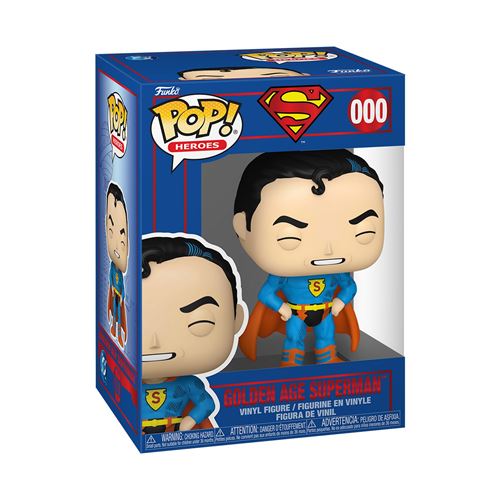 Figurine Funko Pop Heroes Golden Age Superman ' - vue 1