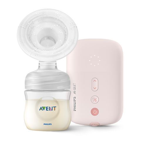 Tire Lait Électrique Philips Simple Scf395/11 Blanc et Rose