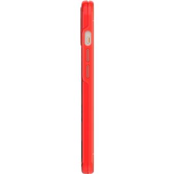 Coque de protection avec MagSafe pour iPhone 13 OtterBox Symmetry Series+ Clear Rouge transparent