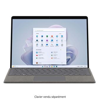 Microsoft Surface Pro 9 – PC Portable Hybride Windows 11 – Écran Tactile 13 Pouces 120 Hz – Intel Core I5, 16 Go RAM, 256 Go SSD