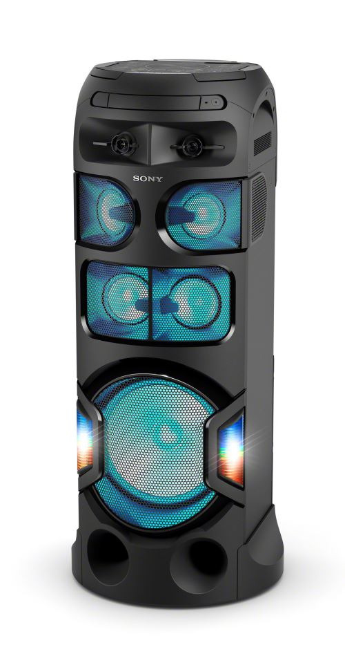 Enceinte High Power À Effets Lumineux Et Son 360° Sony Mhc-V81D Noir