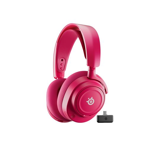 Casque gaming sans fil SteelSeries Arctis Nova 7P Wireless Gen 2 Magenta pour Playstation