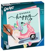 Peinture Ravensburger CreArt Carré Choose happy