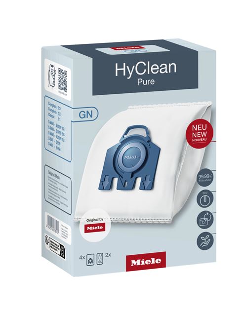 Sacs pour Aspirateur à Poussières Miele Hyclean Pure Gn Blanc et Bleu