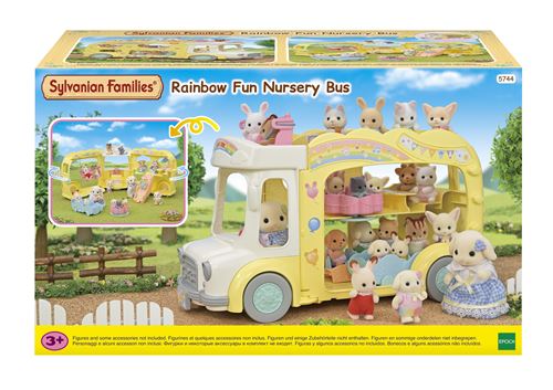 Le bus et sa cour de recreation - Sylvanian Families - 5744
