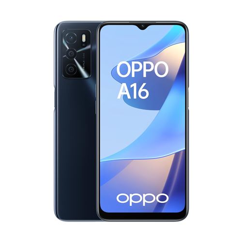 Smartphone Oppo A16 6,52 64 Go Double SIM Noir