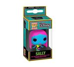 Figurine Funko Pop Keychain Disney The Nightmare Before Christmas Sally Black Light