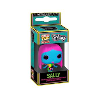 Figurine Funko Pop Keychain Disney The Nightmare Before Christmas Sally Black Light