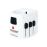 Adaptateur de voyage universel Skross Pro Light USB Blanc_0