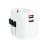Adaptateur de voyage universel Skross Pro Light USB Blanc_1