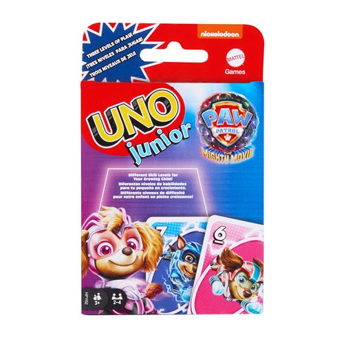Jeu classique Mattel Games Uno Junior Paw Patrol Pat’Patrouille