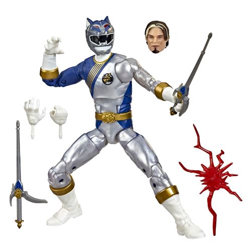 Figurine Power Rangers Lightning Collection Force Animale Ranger Loup Lunaire