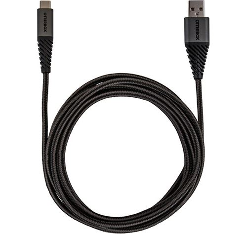 Câble OtterBox USB-A vers USB-C 3 m Noir