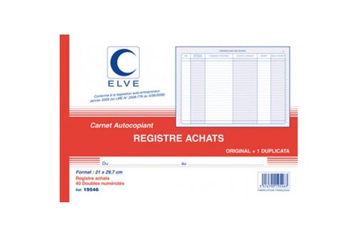 ELVE Manifold Achats: auto-entrepreneurs , 40 feuillets