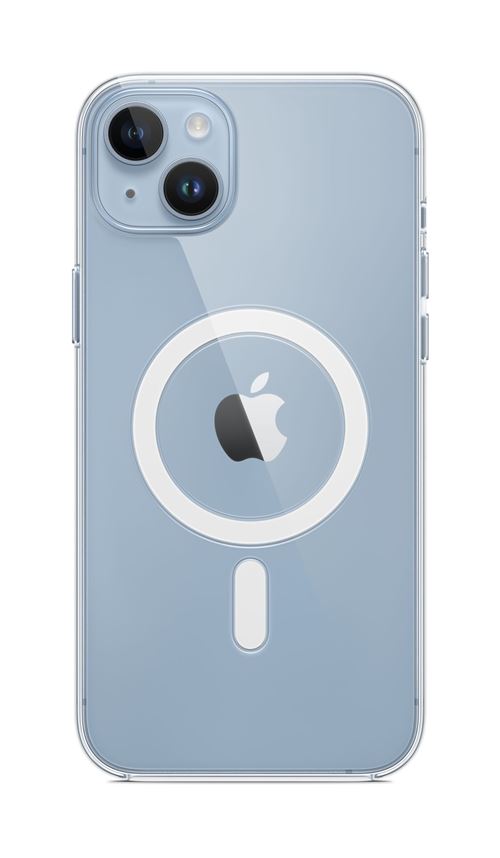 Coque transparente avec MagSafe pour Apple iPhone 14 Plus