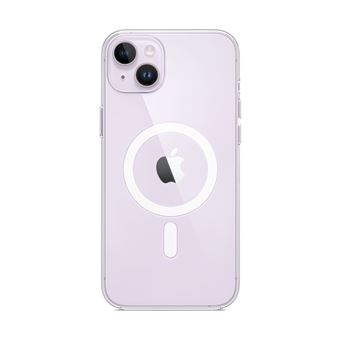 Apple - Coque de protection pour téléphone portable - avec MagSafe - polycarbonate - clair - pour iPhone 14 Plus