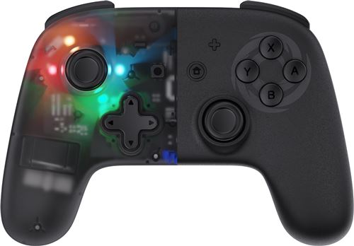 Oniverse Noir Manette Bluetooth Pour Nintendo Switch Pc Et Transparent - Image 2