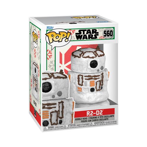 Figurine Funko Pop Star Wars Holiday R2-D2 Snowman État correct -  reconditionné disponible sur Fnac