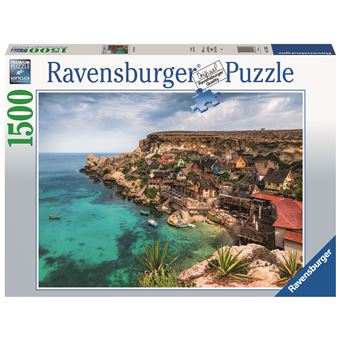 Puzzle Ravensburger Popeye Village Malte 1500 pièces