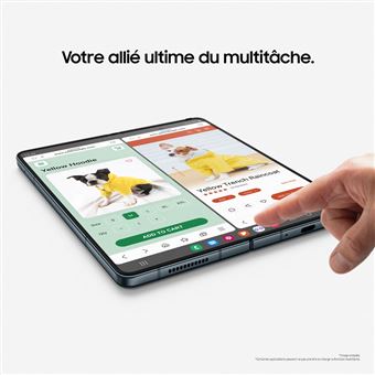 Smartphone Samsung Galaxy Z Fold4 7.6" Double nano SIM 5G 256 Go Noir