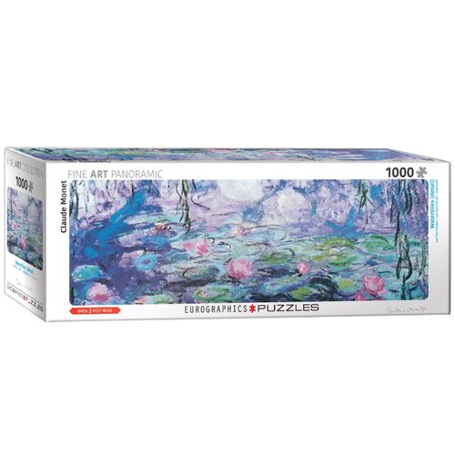 Puzzle panoramique 1000 pièces Eurographics Claude Monet Les Nymphéas - Graphic