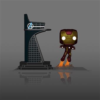 Figurine Funko Pop Town The Infinity Saga Avengers Tower and Iron Man -  Figurine de collection - Achat & prix