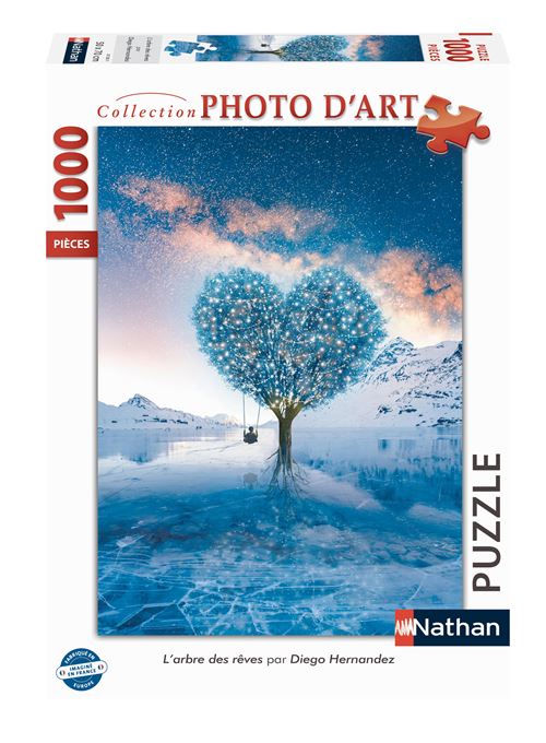 Puzzle 1000 pièces Nathan L’Arbre des Rêves par Diego Hernandez