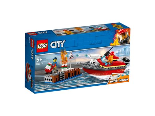 LEGO® City Action 60213 L'incendie sur le quai