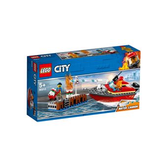 LEGO® City Action 60213 L'incendie sur le quai