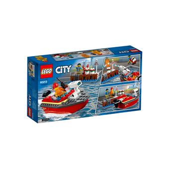 LEGO® City Action 60213 L'incendie sur le quai