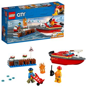 LEGO® City Action 60213 L'incendie sur le quai