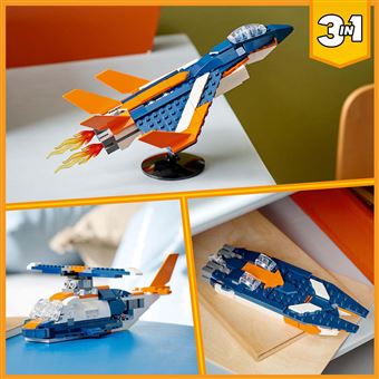 LEGO® Creator 31126 L’Avion Supersonique