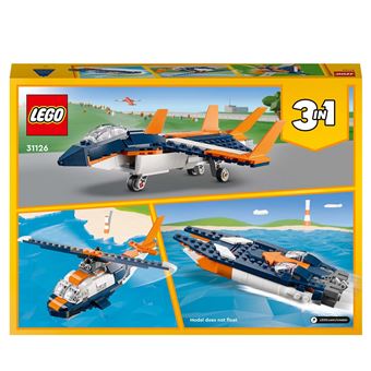 LEGO® Creator 31126 L’Avion Supersonique