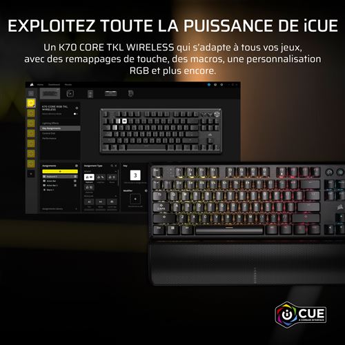 Clavier Gaming mécanique sans fil RGB SteelSeries