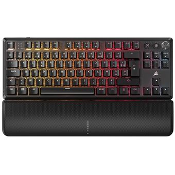 Clavier gaming mécanique Azerty sans fil Corsair K70 Core TKL Wireless Noir - 1