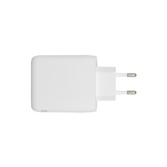 Chargeur secteur + Cable USB-C 1M Blanc