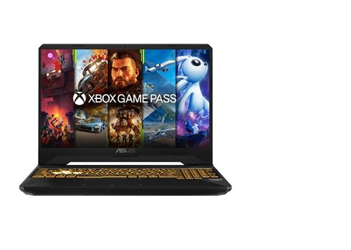 PC Portable Gaming Asus TUF505DT-HN589T 15,6 AMD Ryzen 7 16 Go RAM 512 Go SSD Noir + 1 mois d'abonnement Xbox Game Pass