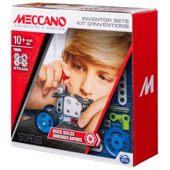 Kit d'inventions Meccano Montages