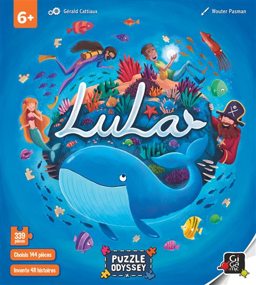 Gigamic Lula Puzzle Odyssée Un Puzzle aux 48 scénarios différents 144 pièces A partir de . - vue 8