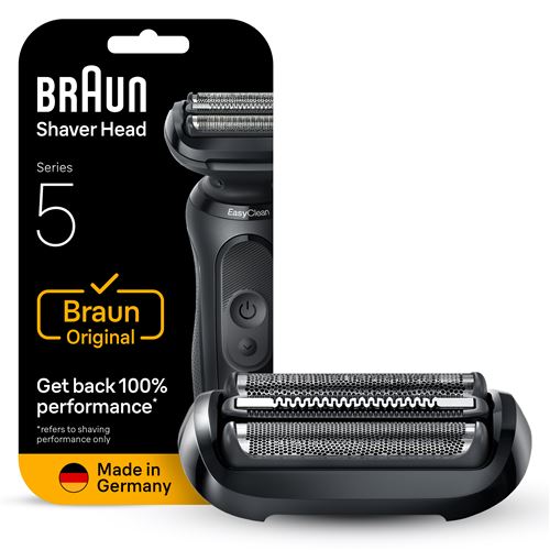 Accessoire Rasage Braun Tête De Rasoir Électrique 54B Noir