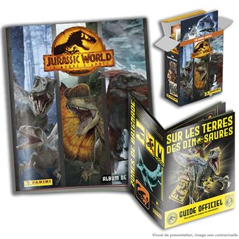 Jeu de cartes Panini Jurassic World 3 Album