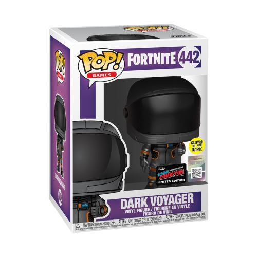 Figurine Funko Pop Games Fortnite Dark Voyager Brillant dans le noir Exclusivité Fnac