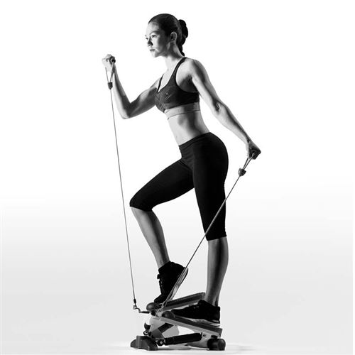 71€11 sur Stepper avec compteur et cordes elastiques step 007 de fit for  life - Appareil de fitness - Achat & prix