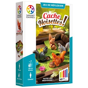 Jeu de réflexion Smartgames Cache noisettes !
