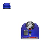 Aspirateur robot Dyson 360 Vis Nav 304623-01 375 W Bleu et Gris