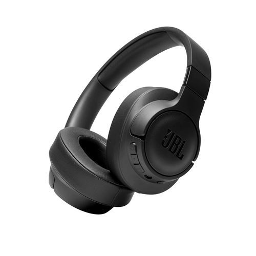 JBL TUNE 710BT - Écouteurs avec micro - circum-aural - Bluetooth - sans fil, filaire - jack 3,5mm - noir État correct - JBL reconditionné disponible sur Fnac